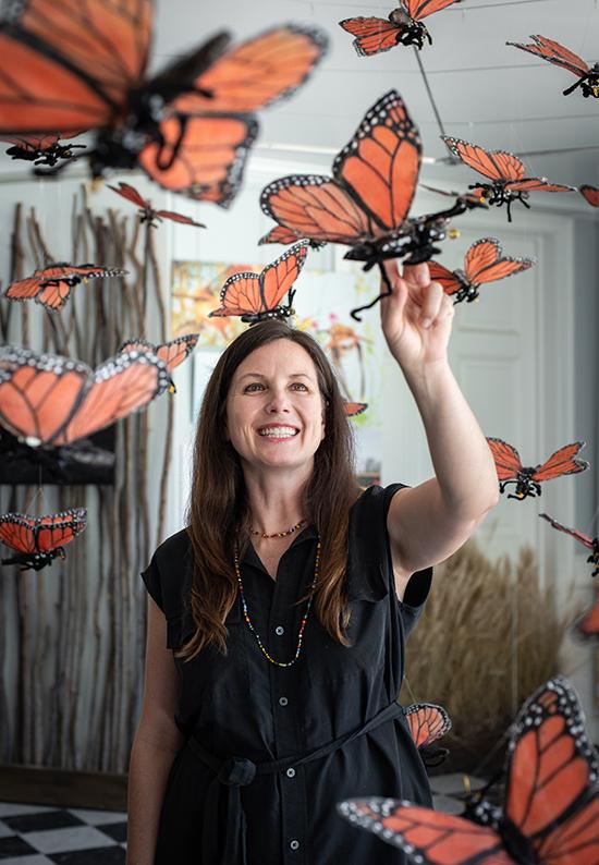 Amanda Zellmer, associate professor of biology