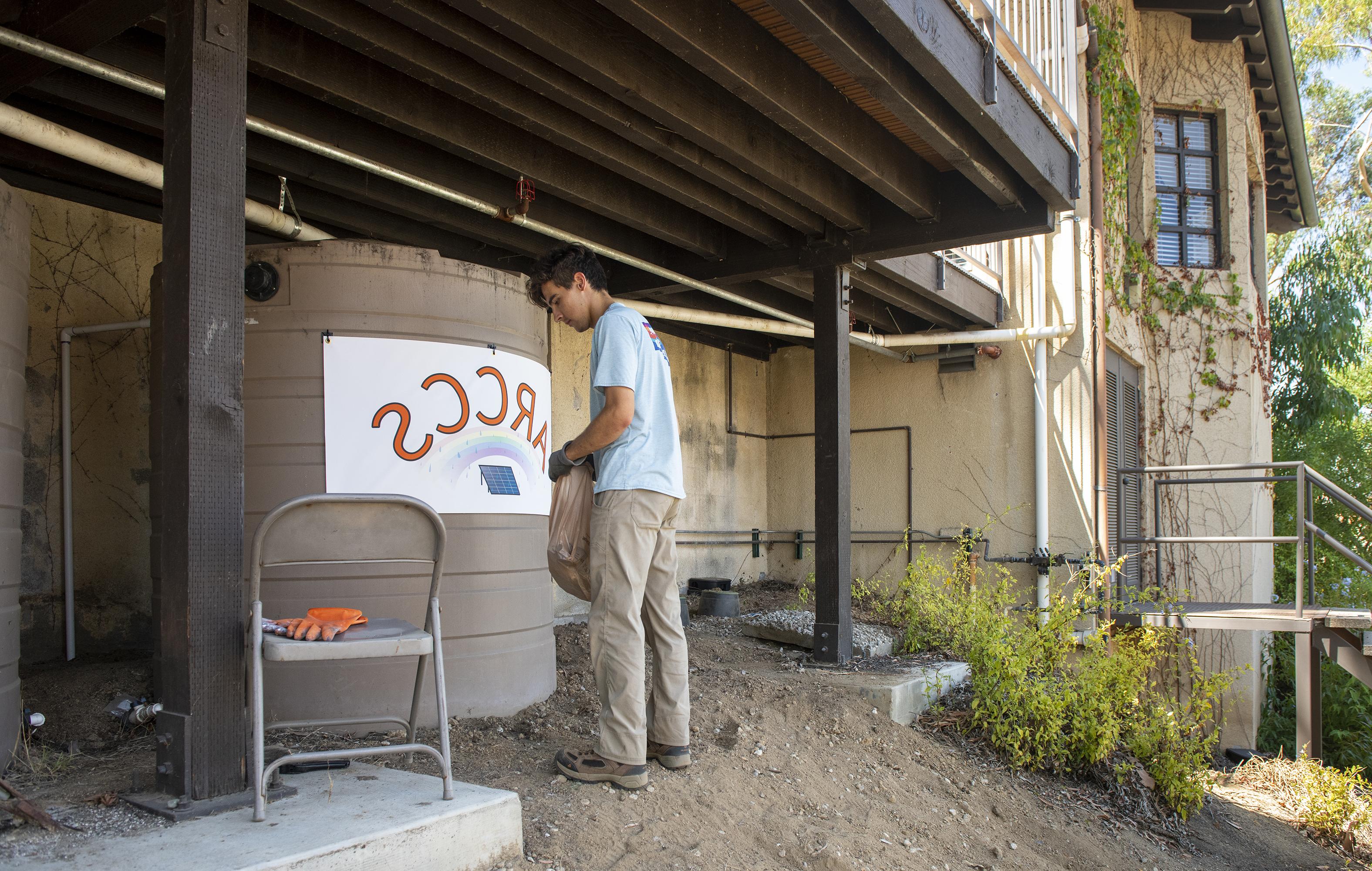 Occidental's ARCCS (A Rain­water Collection and Cleaning System).