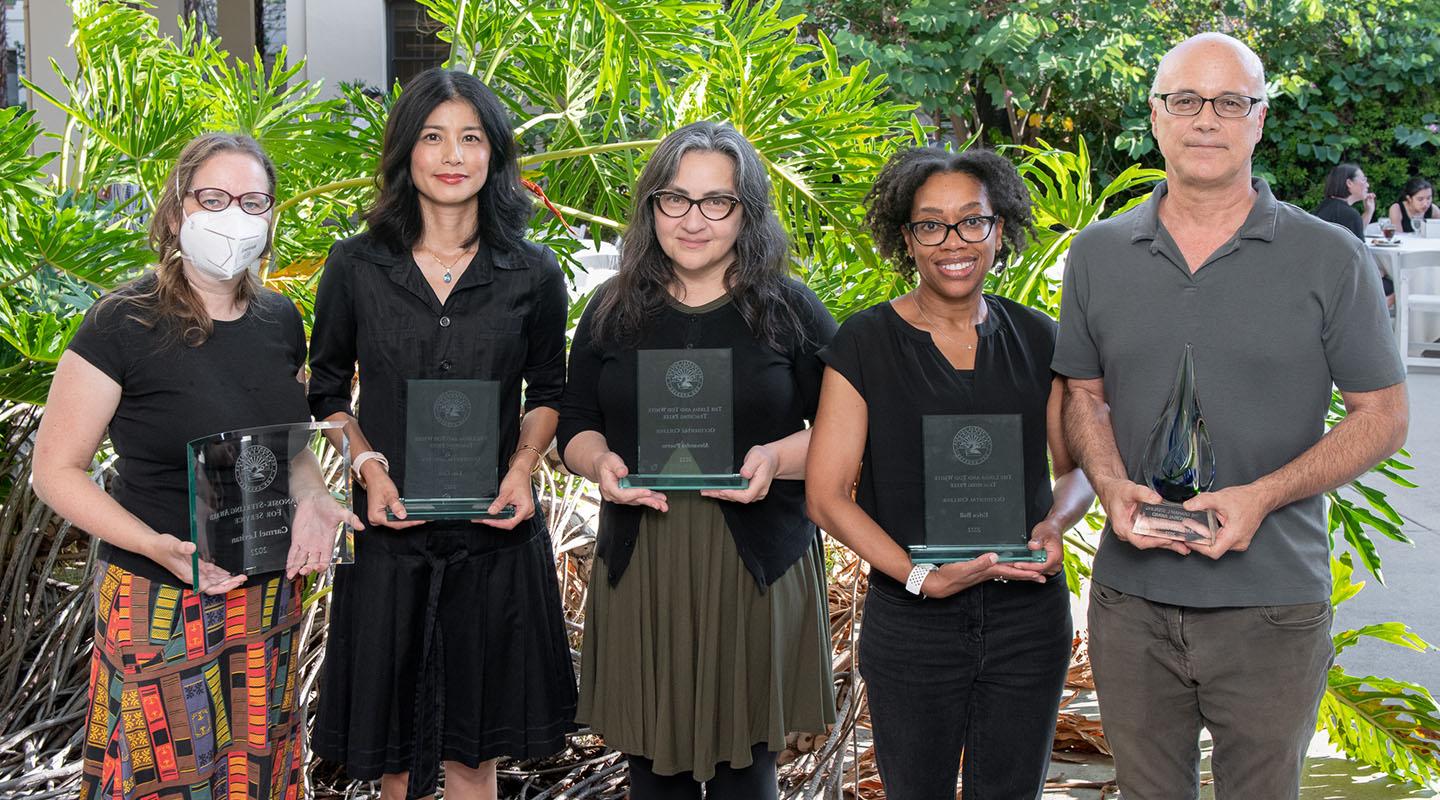 Five Oxy 教师 Honored for Teaching, Scholarship and Service