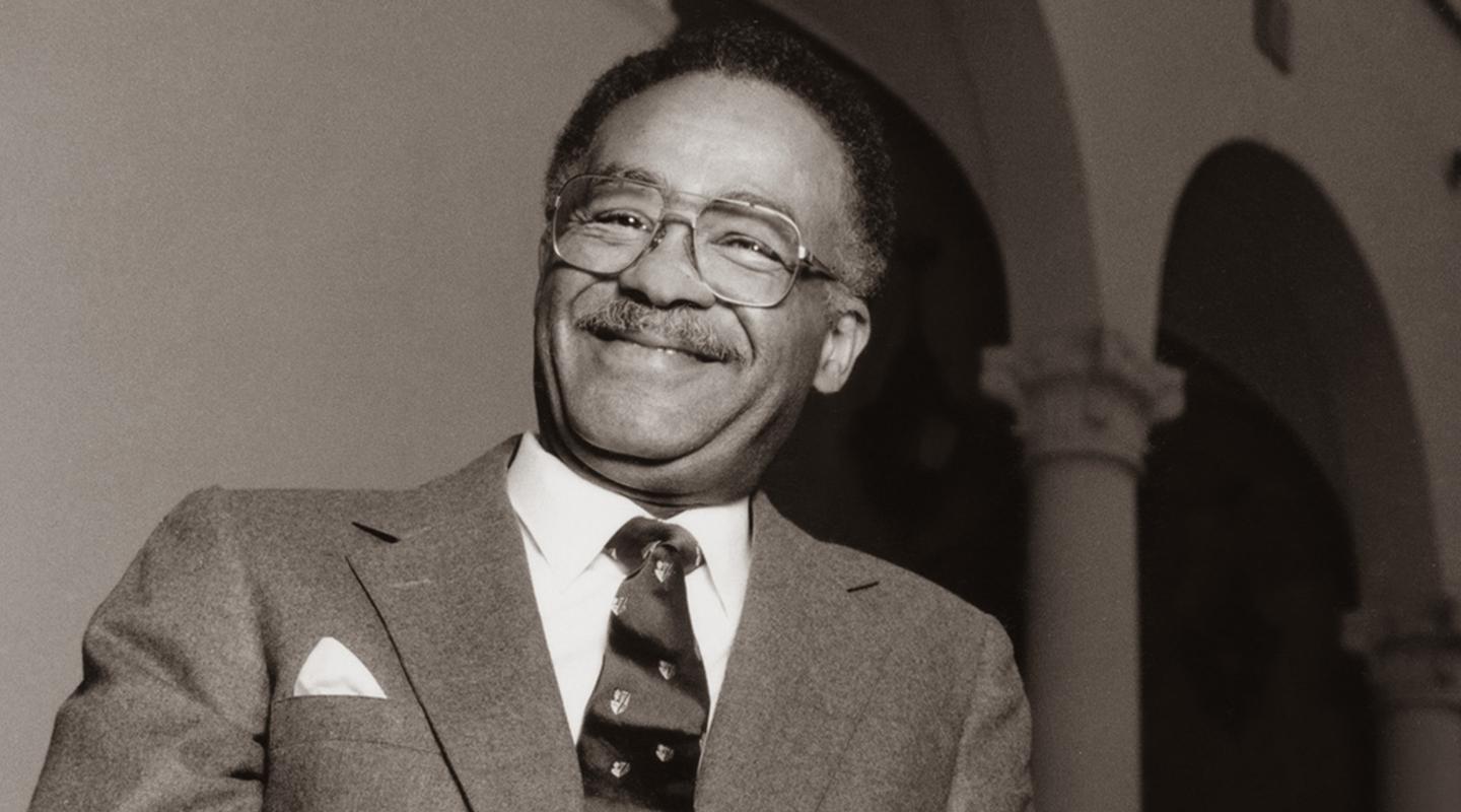 President John Brooks Slaughter in 1988