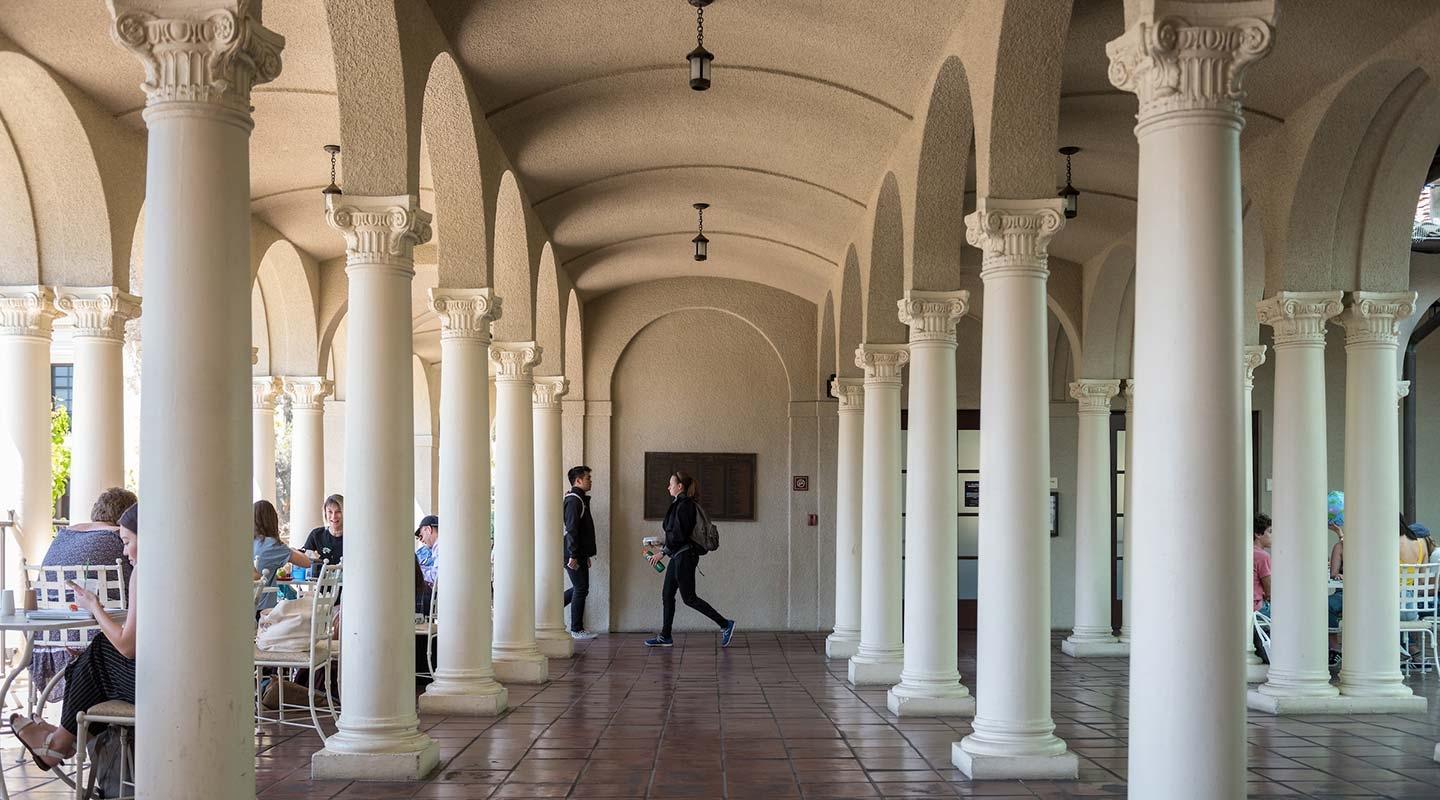 Branca Patio at Johnson Student Center