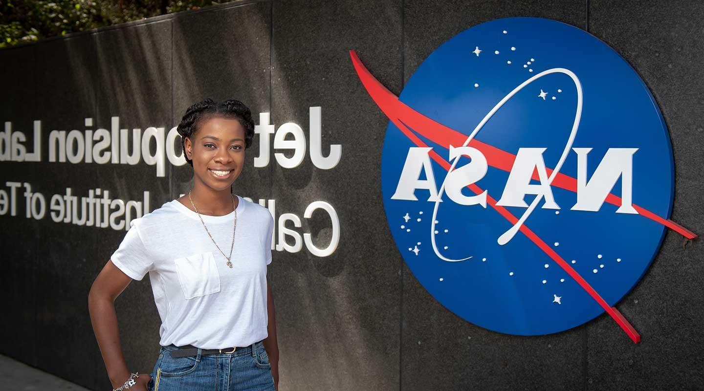 Oxy student TreShunda James, class of 2019