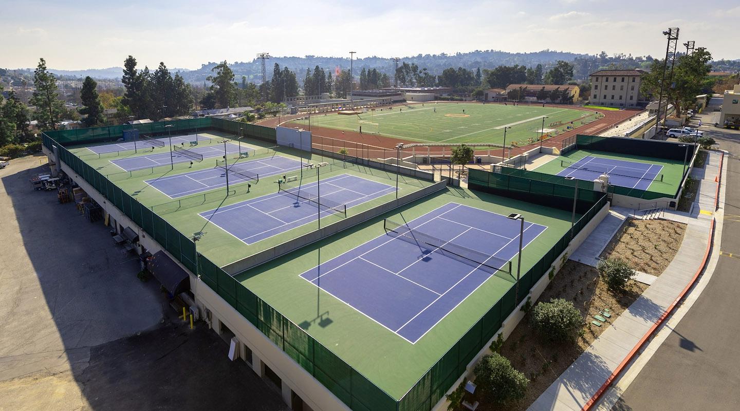 New McKinnon Center tennis courts