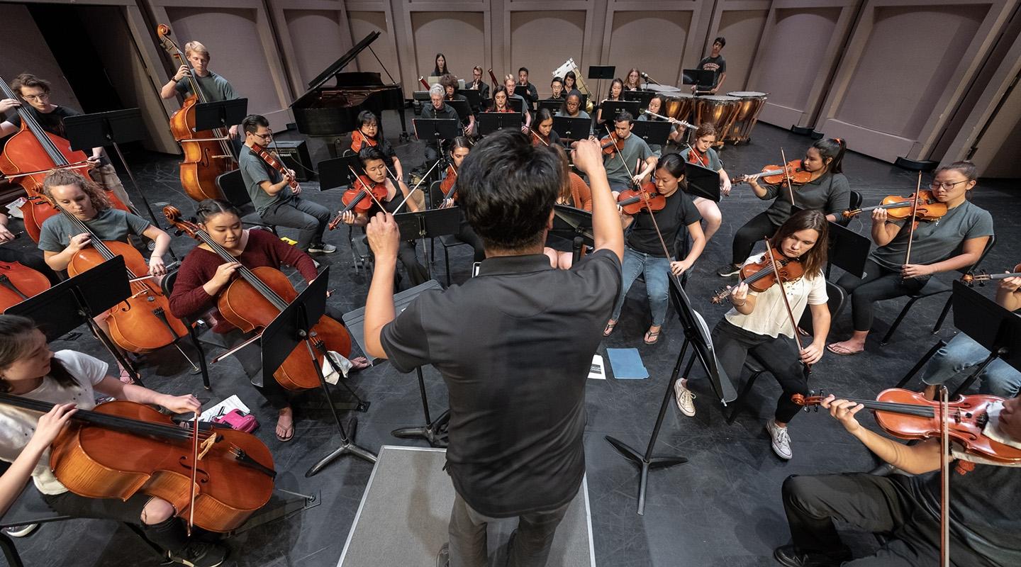 Oxy's symphony orchestra