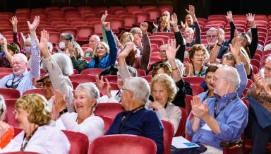 Members of Occidental's Fifty Year Club at Reunion Weekend in June 2023