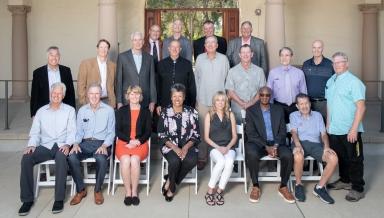 Inductees and presenters from the 2023 Occidental Athletics Hall of Fame.