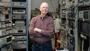 Dennis Eggleston, professor of physics