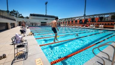 Oxy Athletics, aquatics center