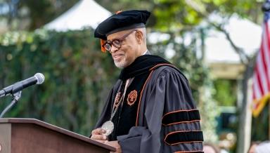 Occidental College President Harry J. Elam, Jr.