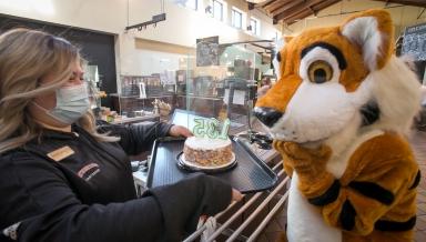 Oswald celebrates Occidental's 135th birthday