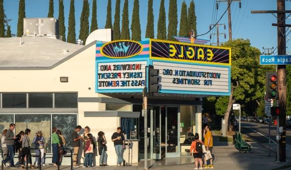 Vidiots reopened for business in June 2023 at the former home of the Eagle Theatre,