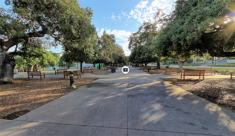 A view of the Quad