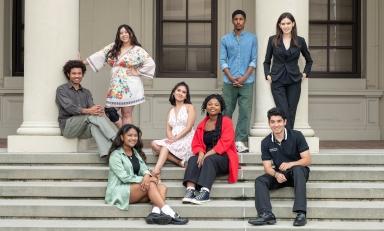 The 2023-24 Barack Obama Scholars at Occidental College.