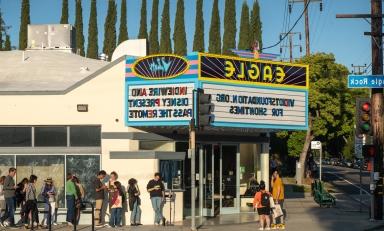 Vidiots reopened for business in June 2023 at the former home of the Eagle Theatre,