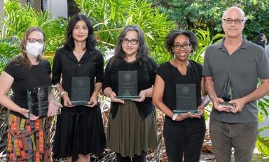 Five Oxy 教师 Honored for Teaching, Scholarship and Service